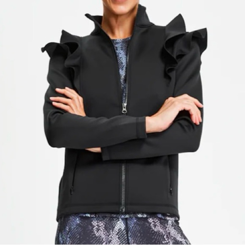 Urban Savage Ruffle Jacket, sz Medium, NWOT